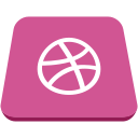 Dribble,Square,Social network ok 